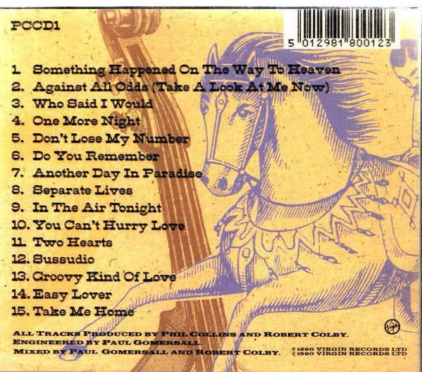 Phil Collins - Serious Hits...Live (1990 CD) VG+