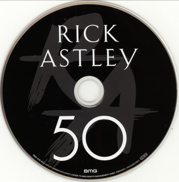 Rick Astley - 50 (2016 CD) VG+