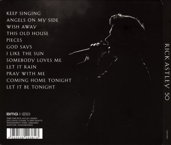 Rick Astley - 50 (2016 CD) VG+