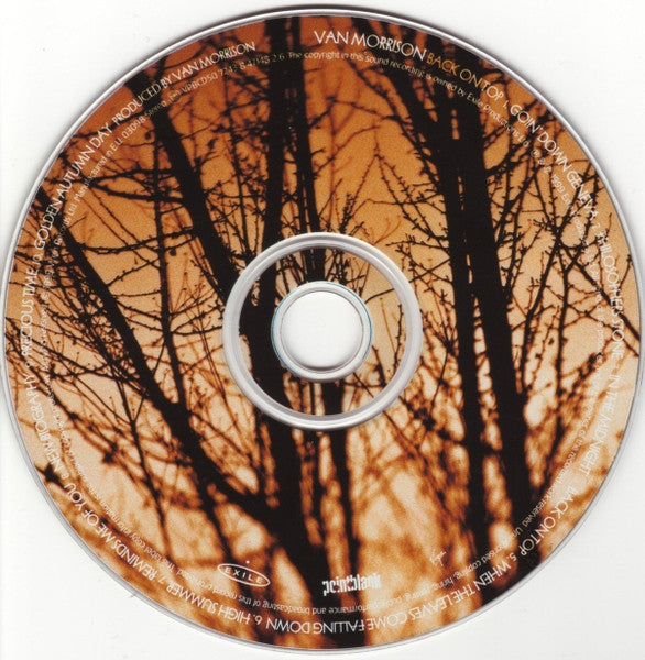 Van Morrison - Back on Top (1999 CD) Mint