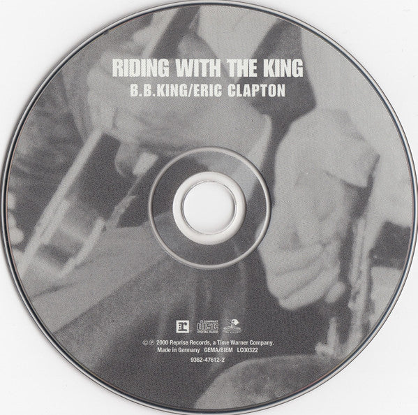 B.B King & Eric Clapton - Riding With the King (2000 CD) VG+