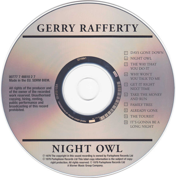 Gerry Rafferty - City to City / Night Owl (2011 DCD Set) NM