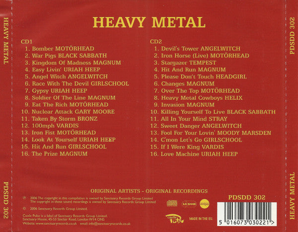 Various - Heavy Metal ~ Taken by Storm (2006 DCD) VG+