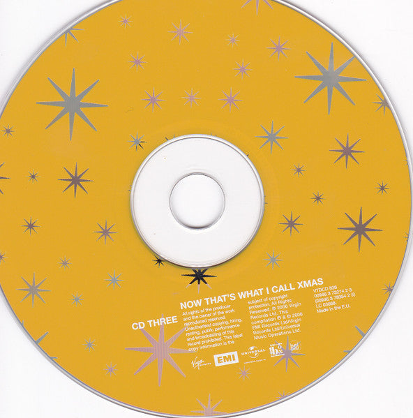 Various - Now Thats What I Call Xmas  (2006 (Green) Triple CD) VG