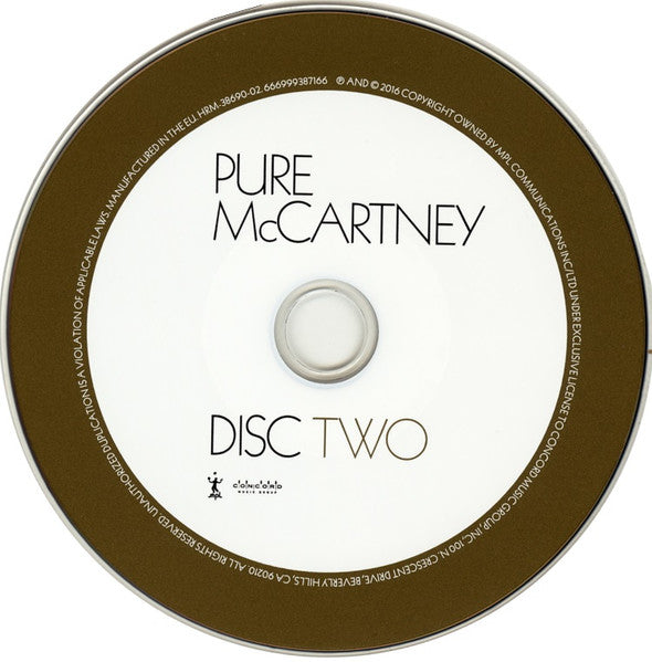 Paul McCartney - Pure McCartney (2016 DCD) Sealed