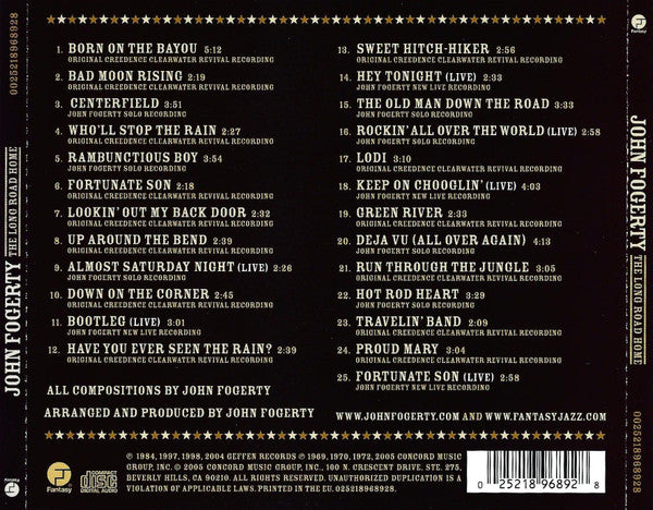 John Fogerty / Creedence Clearwater Revival - The Ultimate (2005 CD) NM