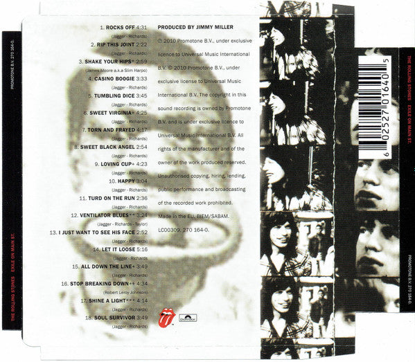 洋楽 ROLLING STONES Exile On MainSt Road Cace 洋楽 ROLLING STONES Exile On MainSt Road Cace Rolling Stones