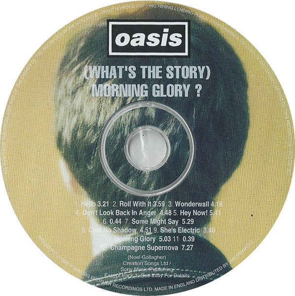 Oasis - (What's The Story) Morning Glory ? (2000 UK CD) NM