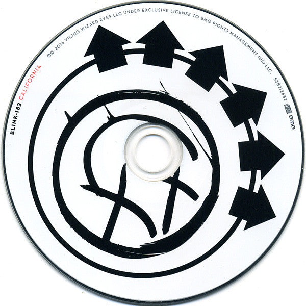 Blink-182 - California (2016 CD) VG+