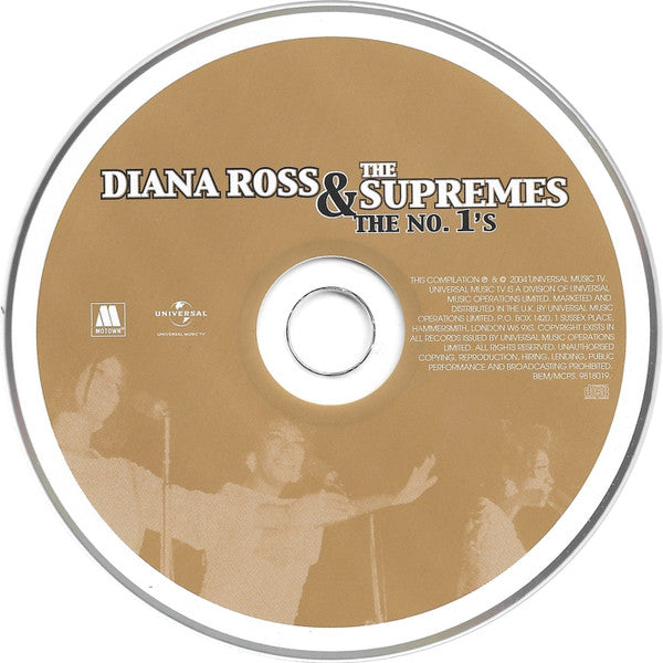 Diana Ross & the Supremes - The #1's (2004 CD) NM