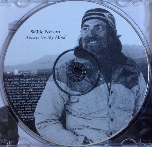 Willie Nelson - Always on my Mind (2003 CD) NM