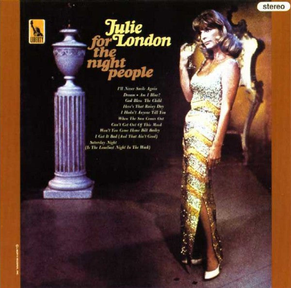Julie London - Sophisticated Lady / For Night People (1998 2on1 CD) VG+