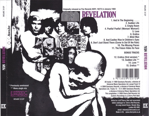Man - Revelation (Remastered & Expanded CD) Sealed