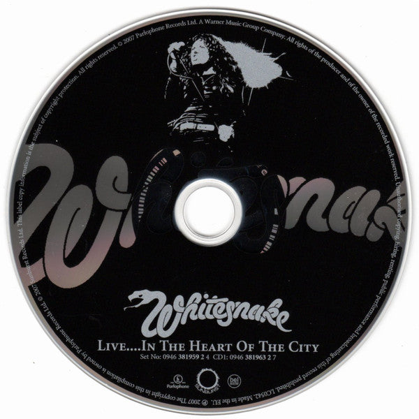 Whitesnake - Live...in the Heart of the City (2007 Double CD) NM