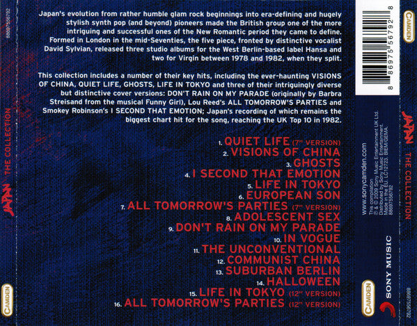 Japan - The Collection (2009 CD) Mint