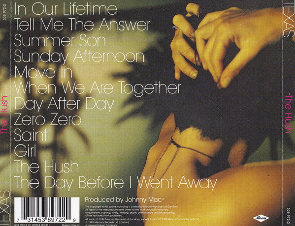 Texas - The Hush (1999 CD) NM