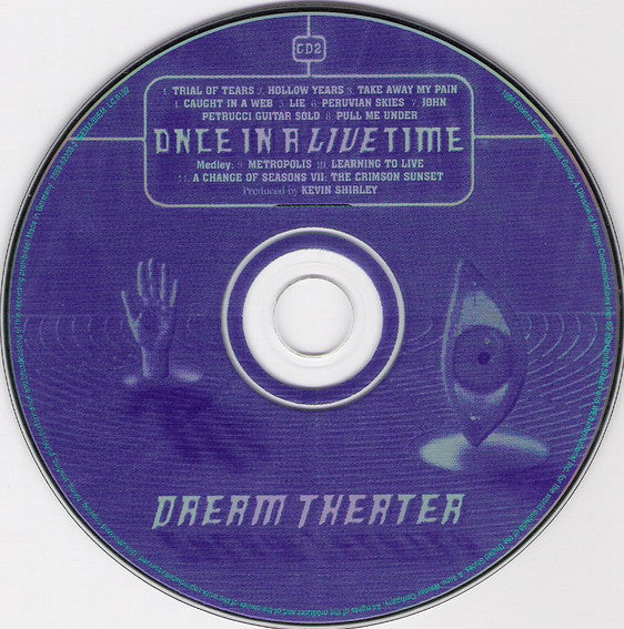 Dream Theater - Once in a Live Time (1998 DCD) Mint