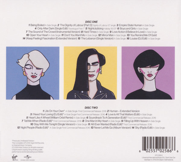 Human League - A Very British Synthesizer Group (2016 CD) Sealed