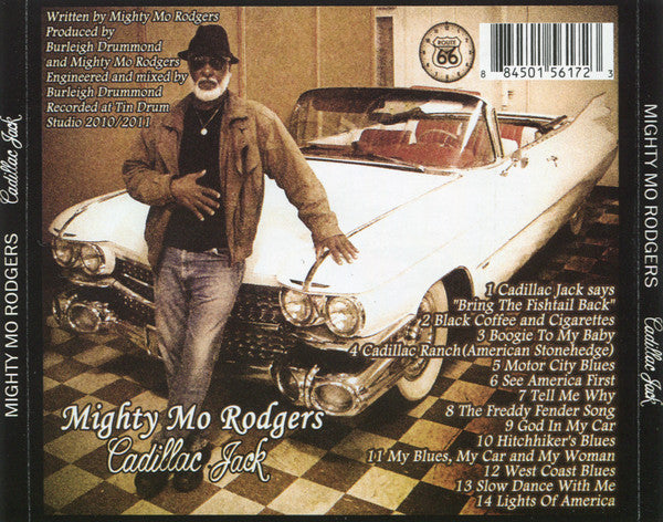 Mighty Mo Rodgers - Cadillac Jack (Rare 2011 Blues CD) VG+