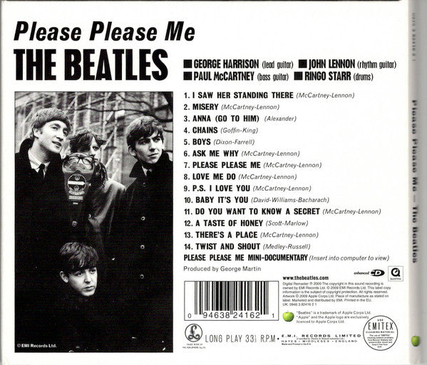 Beatles - Please Please Me (2009 Stereo CD) NM