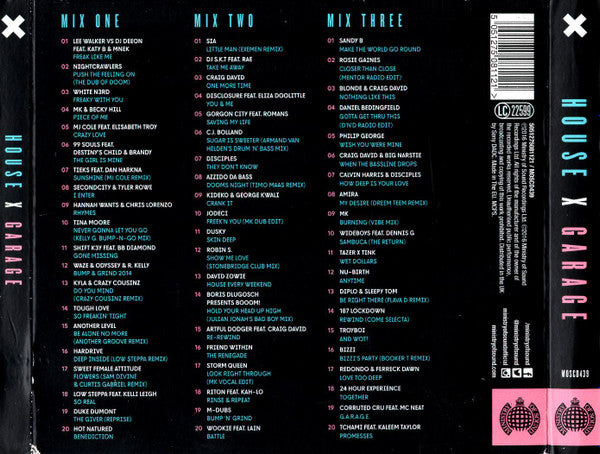 Various - House X Garage (2016 Triple CD Set) Sealed