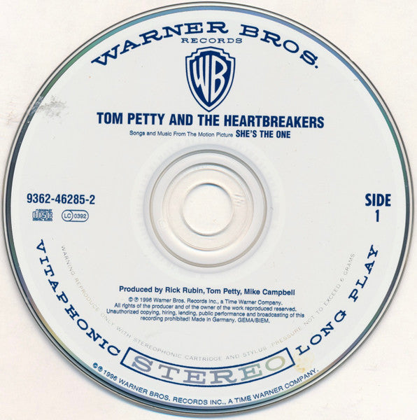 Tom Petty & the Heartbreakers - She's the One (O.S.T CD) NM
