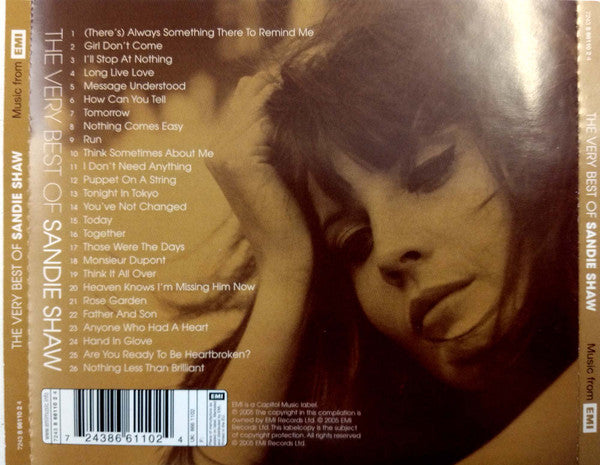 Sandie Shaw - The Very Best of (2005 CD) NM