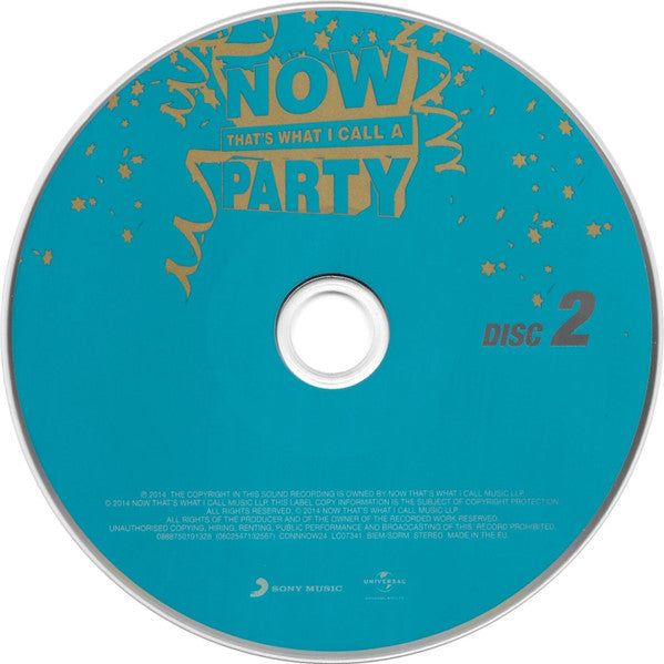 Various - Now Thats What I Call A Party (2014 Triple CD) VG+