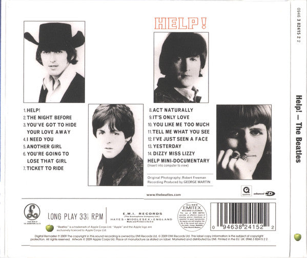 Beatles - Help! (2009 Remastered CD) NM