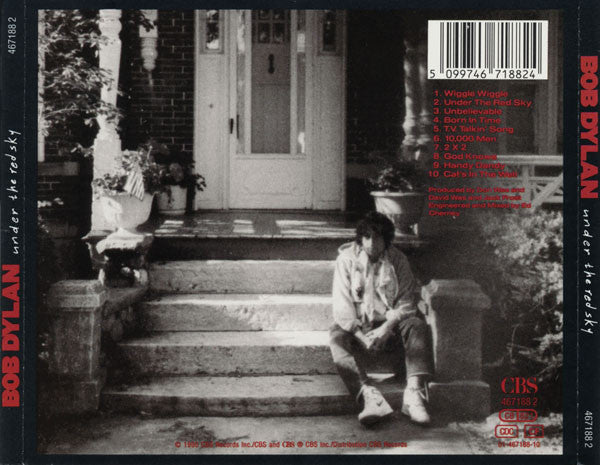 Bob Dylan - Under the Red Sky (1990 CD) Mint