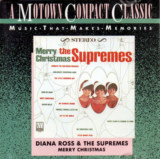 Diana Ross & Supremes - Merry Christmas (Rare US CD) Mint