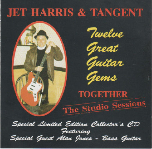 Jet Harris & Tangent - Together the Studio Sessions (Rare UK 1994 Instrumental CD) NM