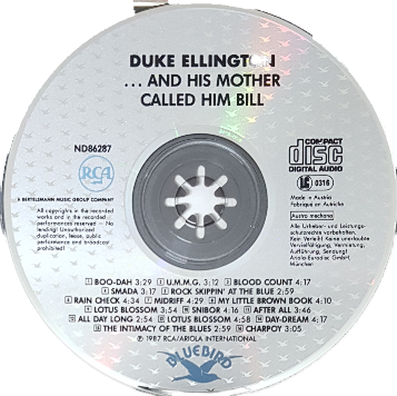 Duke Ellington -...and his mother called him Bill (Austrian Jazz CD)