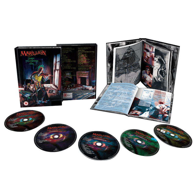 Marillion - Script For A Jesters Tear (Ltd Ed 4CD + Blu Ray Set) 5.1 Audio UK - music-cd