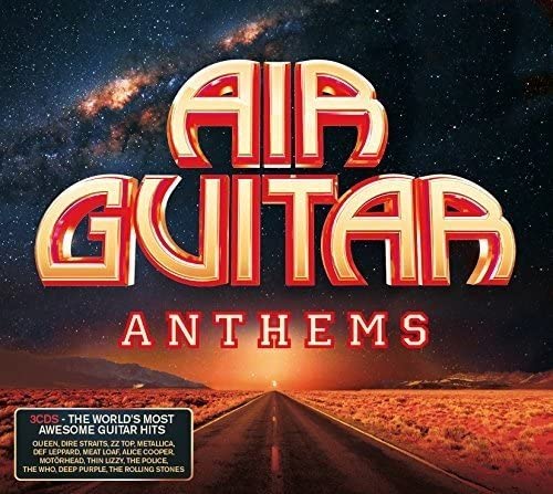 Air Guitar Anthems - Various (2016 Rock 3 CD Set) New
