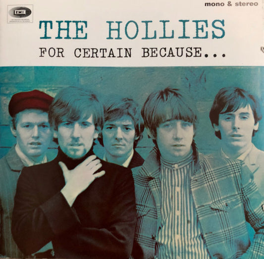 Hollies - For Certain Because... (Mono & Stereo CD Album) Mint