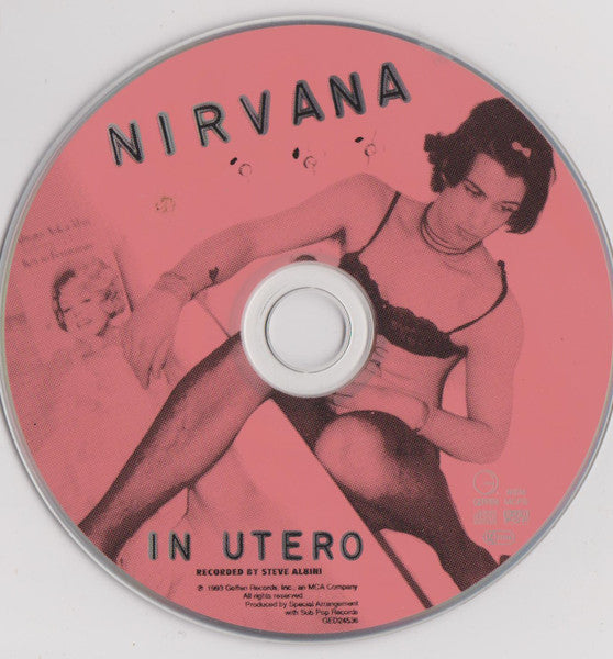 Nirvana - In Utero (1993 Rock CD Album) NM