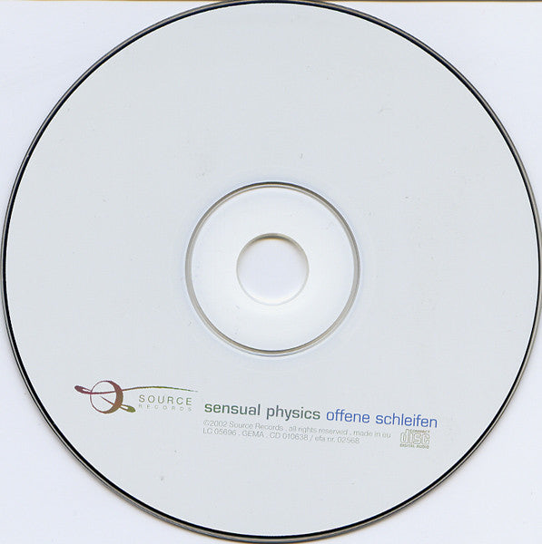 Sensual Physics - Offen Schleifen (2002 Dub Techno CD) Mint