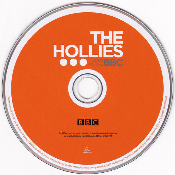 Hollies - Live at the BBC (2018 CD Album) New