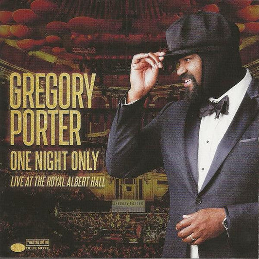 Gregory Porter - One Night Only (CD and DVD) 2018 - music-cd