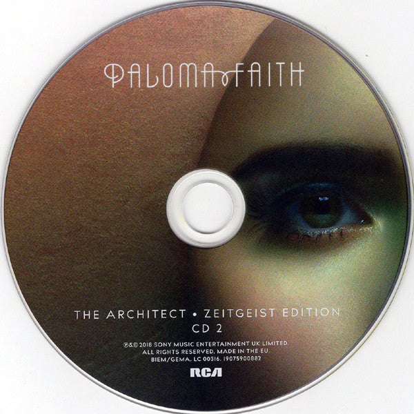 Paloma Faith - The Architect (Zeitgeist Edition 2CD) New