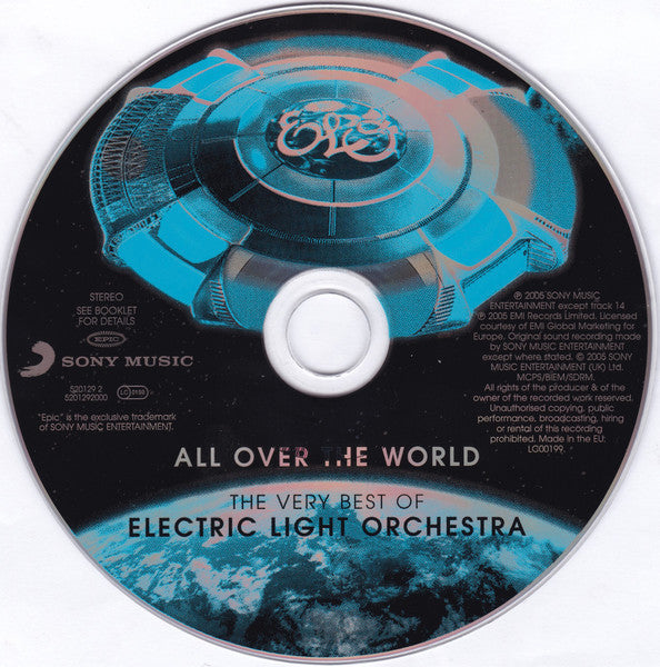 ELO - Very Best of: All Over the World (2005 CD Album) NM