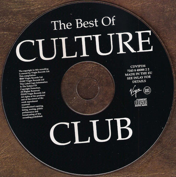 Culture Club - The Best of (1999 CD Album) NM