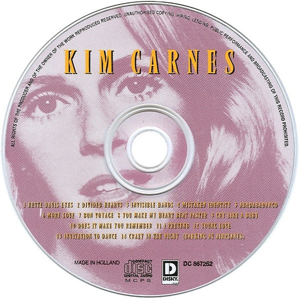 Kim Carnes - Bette Davis Eyes (1996 CD Album) NM