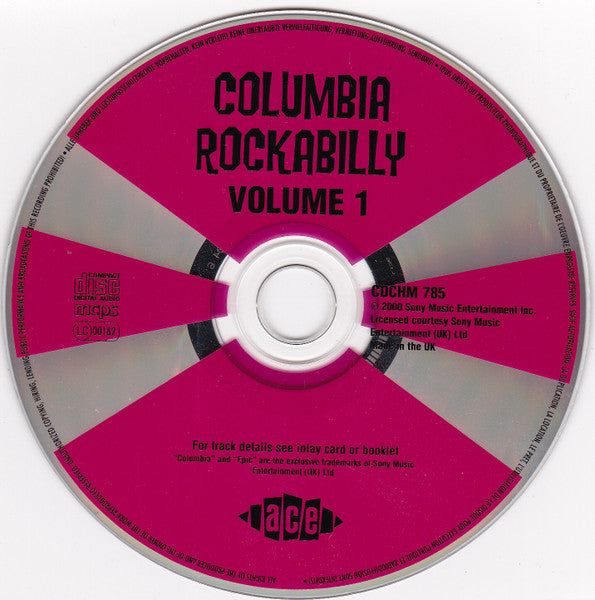 Columbia Rockabilly Vol 1 - Various (2000 CD Album) VG+