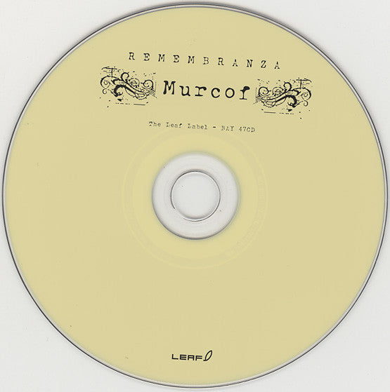 Murcof - Remembranza (2005 IDM CD Album) Mint