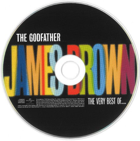 James Brown - The Godfather (2002 Best of CD) Mint