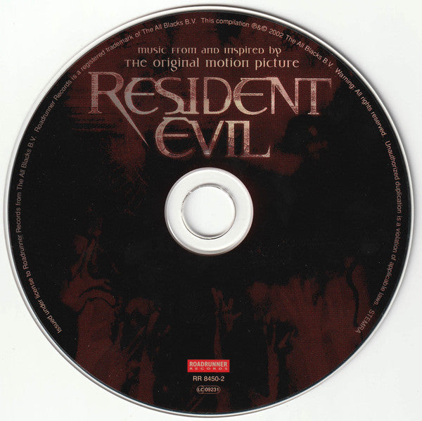 Resident Evil O.S.T - Various (Soundtrack CD) VG+