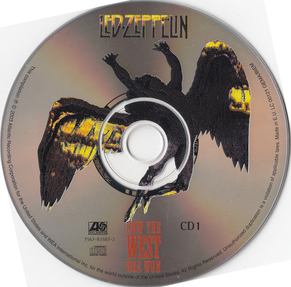 Led Zeppelin - How the West was Won 3 CD Set (2003) NM