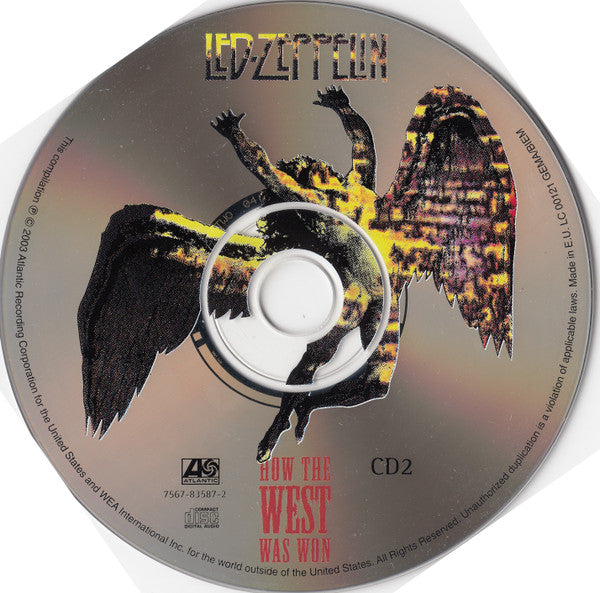 Led Zeppelin - How the West was Won 3 CD Set (2003) NM